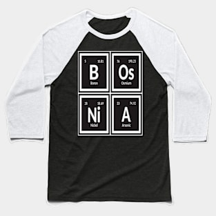 Bosnia Elements Baseball T-Shirt